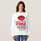 Sudadera Beautiful Woman Trui (Voorkant volledig)
