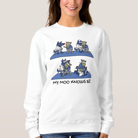 sudadera blanca bjj trui (Voorkant)