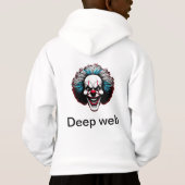 Sudadera blanca niño (logo) (Achterkant)