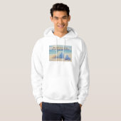 Sudadera caracolas de Mar con Versículo Romanos Hoodie (Voorkant volledig)
