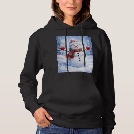 Sudadera con Capucha Básica con Diseño de Muñeco d Hoodie (Voorkant)