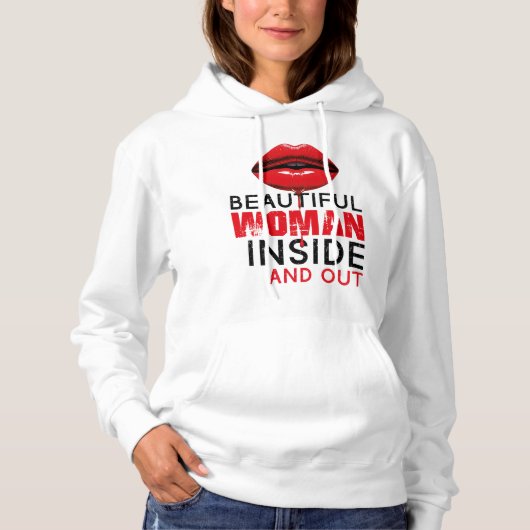 Sudadera con capucha Beautiful Woman Hoodie (Voorkant)