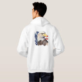 Sudadera con capucha de EEUU Hoodie (Achterkant volledig)