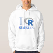 Sudadera con capucha de I love R Statistics Hoodie (Voorkant)