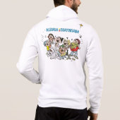 Sudadera con cierre para hombres JP y amigos  Hoodie (Achterkant)