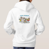 Sudadera con cierre para mujer JP y amigos  Hoodie (Achterkant)