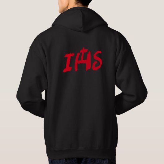 Sudadera con monograma IHS Hoodie (Achterkant)