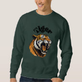 Sudadera cuello redondo Tiger unisex Trui (Voorkant)