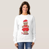 Sudadera de Gengibre girl christmas Trui (Voorkant volledig)
