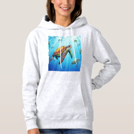 Sudadera de tortugas en el mar  hoodie
