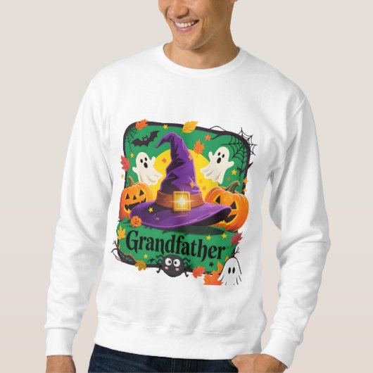 Sudadera Estilo Halloween para Abuelo Trui (Voorkant)
