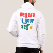 Sudadera Estrella y Frase Cree en Ti Hoodie (Achterkant)
