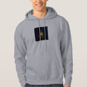 Sudadera Gris con Capucha “Sol Brillo Sola” – Esti Hoodie (Voorkant)