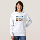 Sudadera hamaca en la playa hoodie (Voorkant volledig)