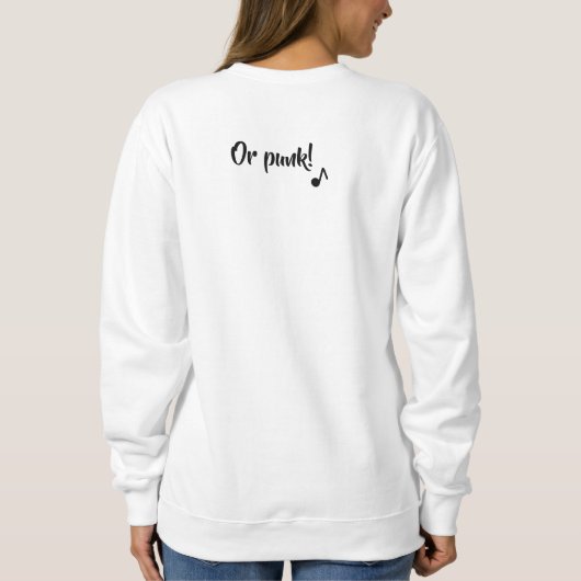 sudadera hombre mujer rosa trui (Achterkant)