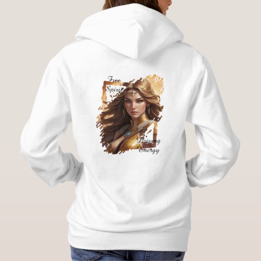 Sudadera Hoodie Lady Sagitario (Achterkant)