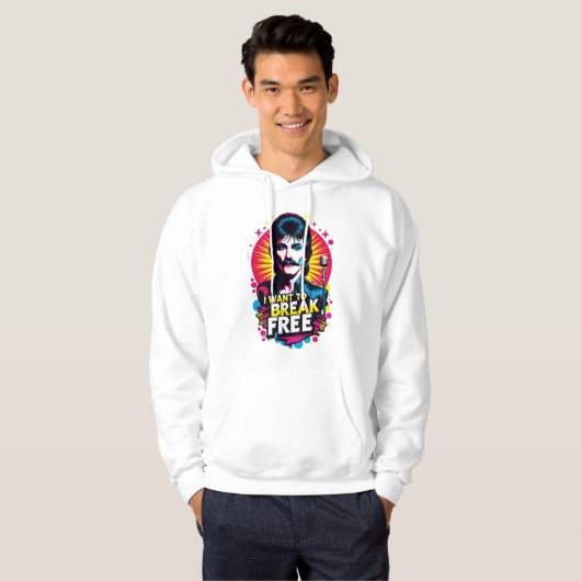Sudadera I Want to Break Free Hoodie (Voorkant volledig)