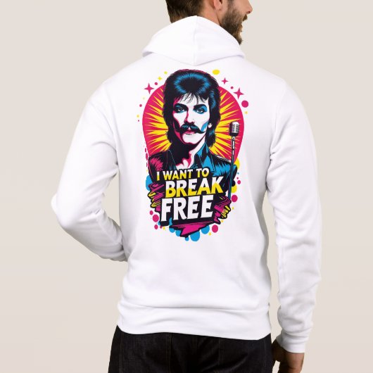 Sudadera I Want to Break Free Hoodie (Achterkant)