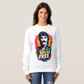 Sudadera I Want to Break Free Trui (Voorkant volledig)