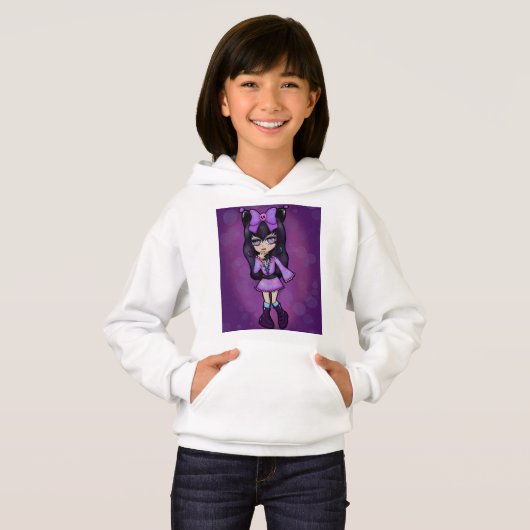 Sudadera Kuromi (Voorkant volledig)