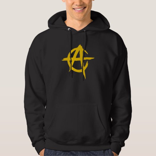 Sudadera Logo Anarquista - Capitalista - MH1 Hoodie (Voorkant)