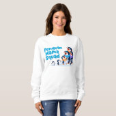 Sudadera mamá pingüina trui (Voorkant volledig)
