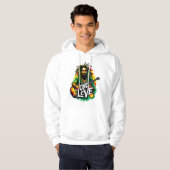Sudadera One Love el Rey del Reggae Hoodie (Voorkant volledig)