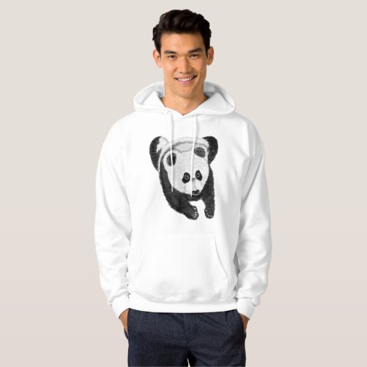Sudadera Panda lying down Hoodie (Voorkant volledig)