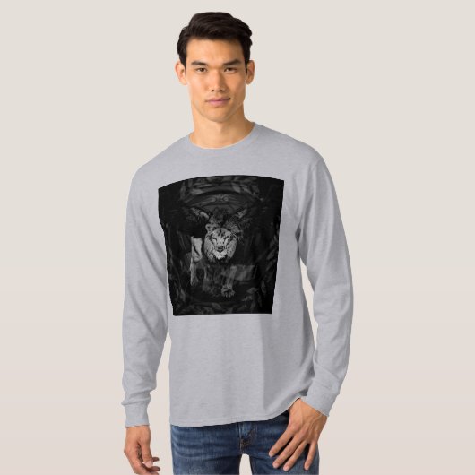 Sudadera Playera Blessed lion hhdfbfjjgmm vjfhd T-shirt (Voorkant volledig)