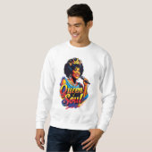 Sudadera  Queen of Soul Trui (Voorkant volledig)