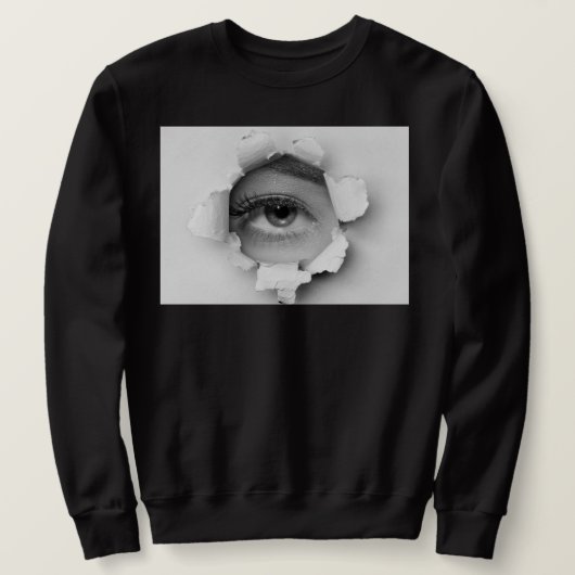 sudadera sencilla con hermoso estampado trui (Design voorkant)