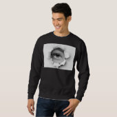 sudadera sencilla con hermoso estampado trui (Voorkant volledig)