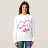 Sudadera The Best Mom Trui (Voorkant volledig)