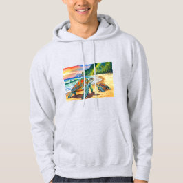 Sudadera Tortugas en el mar  Hoodie