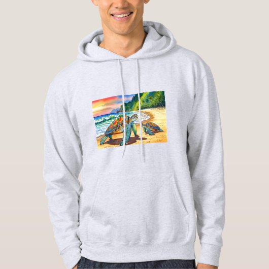 Sudadera Tortugas en el mar  Hoodie (Voorkant)