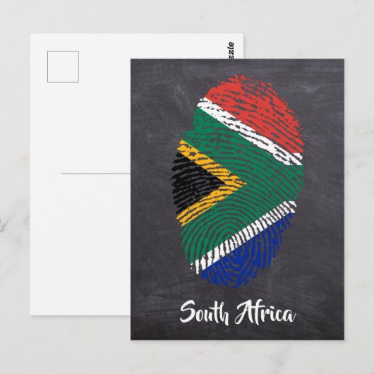 Südafrika Briefkaart (Voorkant / Achterkant)