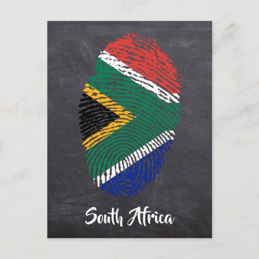 Südafrika Briefkaart (Voorkant)