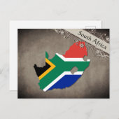 Südafrika Briefkaart (Voorkant / Achterkant)