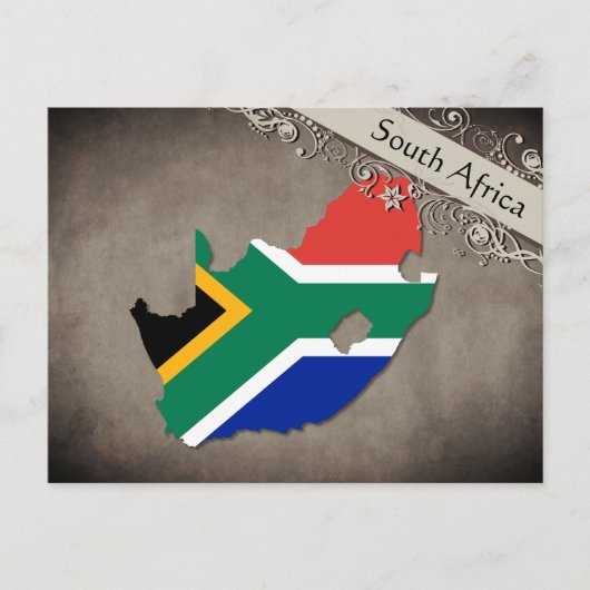 Südafrika Briefkaart (Voorkant)