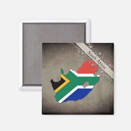 Südafrika Magneet (Voorkant / Achterkant)