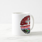 Südafrika Südafrikanisch Schweizer Schweiz Baum Koffiemok (Voorkant rechts)