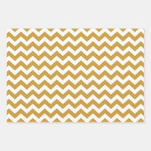 Sudan Brown Safari Chevron met Pop Art Giraffe Inpakpapier Vel (Voorkant 2)