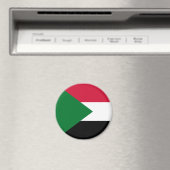 Sudan Flag Magnet (Insitu (Vaatwasser))