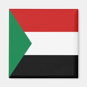 Sudan Flag Magnet