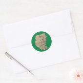 Sudan Kaart Sticker (Envelop)