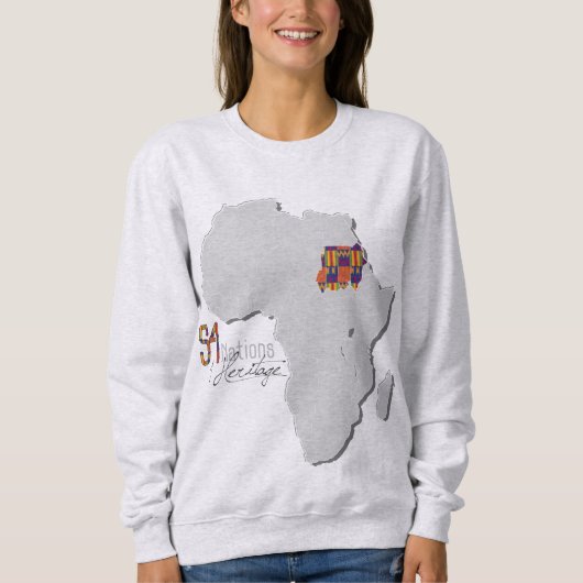 "Sudan" Krewnek Sweatshirt (Voorkant)