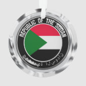 Sudan Round Emblem Ornament (achterkant)