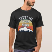 Sudan vertrouw me dat ik uit Sudan kom T-shirt (Voorkant)