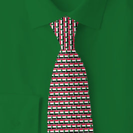 Sudan Vlag Baksteenpatroon Stropdas