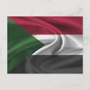 Sudan Vlag Briefkaart
